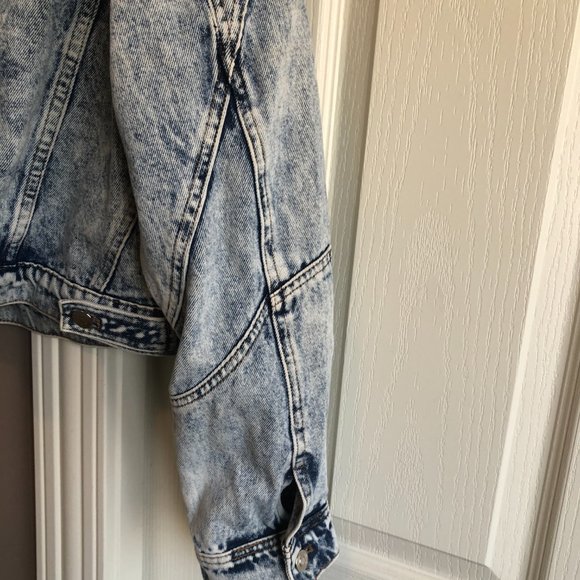 Avec Les Filles Acid Wash Jean Jacket - Picture 9 of 15